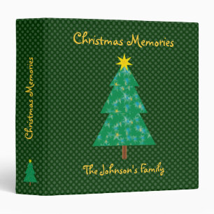 The Johnson's Family Christmas Memories 3 Ring Binder