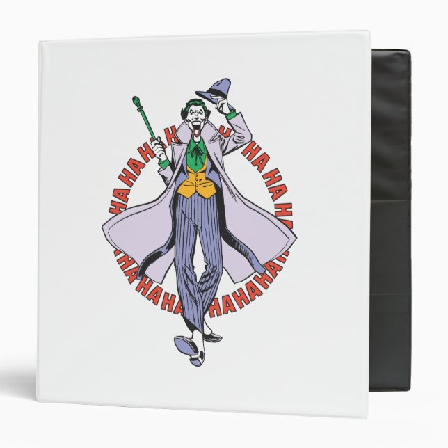 The Joker Cackles Binder (Front/Inside)
