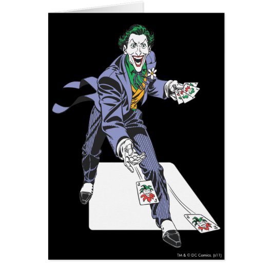 The Joker Casts Cards (Front)