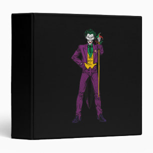 The Joker Classic Stance 3 Ring Binder