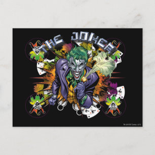 The Joker - Explosion Postcard