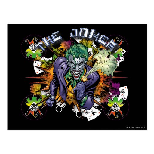 The Joker - Explosion Postcard | Zazzle