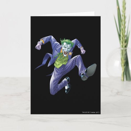 The Joker Jumps Card
