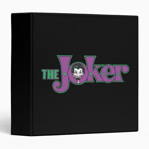 The Joker Logo Binder