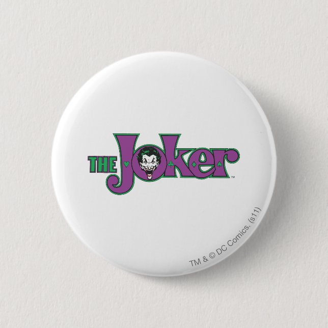 The Joker Logo Button (Front)