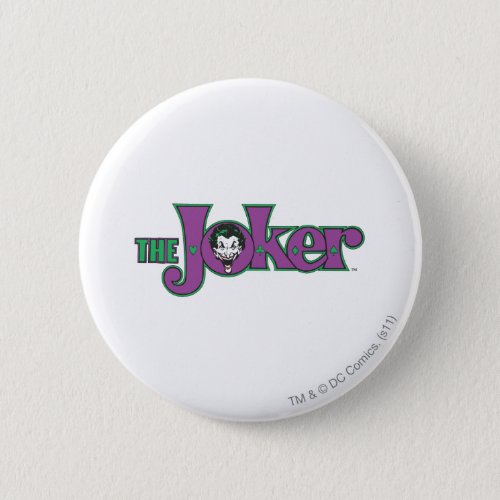 The Joker Logo Button