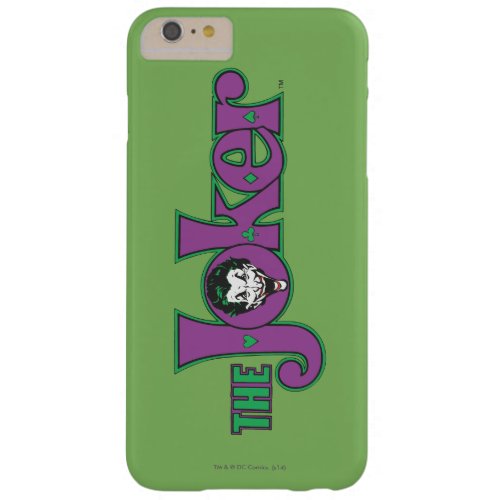 The Joker Logo Barely There iPhone 6 Plus Case