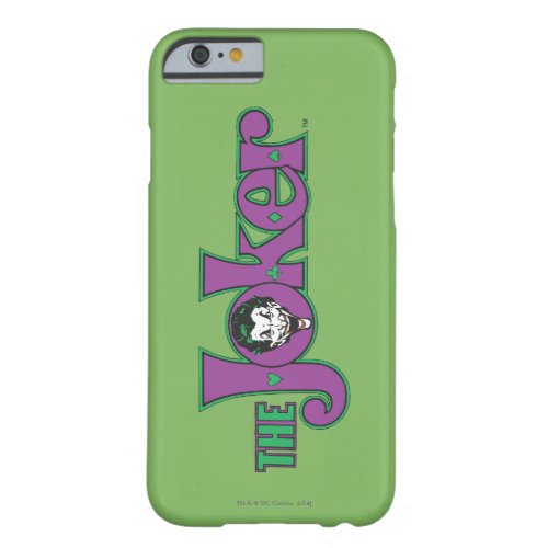 The Joker Logo Barely There iPhone 6 Case