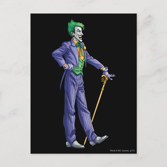 The Joker Looks right Postcard (Front)