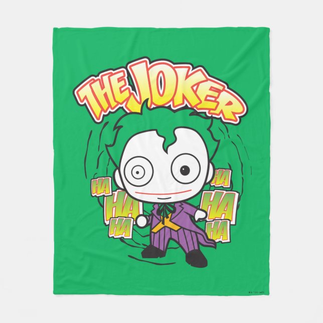 The Joker - Mini Fleece Blanket (Front)