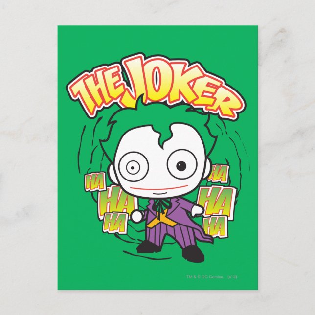 The Joker - Mini Postcard (Front)