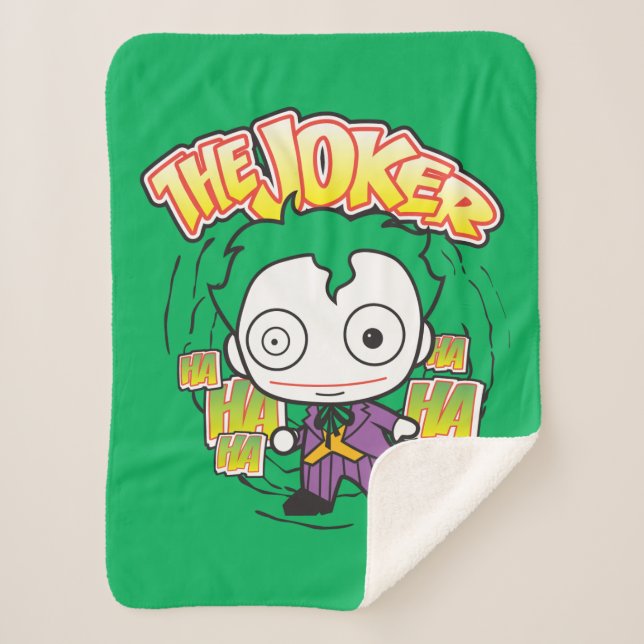 The Joker - Mini Sherpa Blanket (Front)