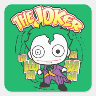The Joker - Mini Square Sticker