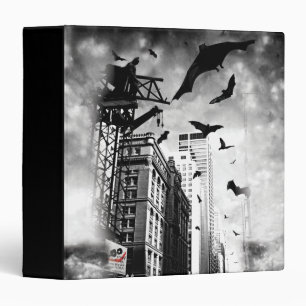 The Joker Neon Montage 3 Ring Binder