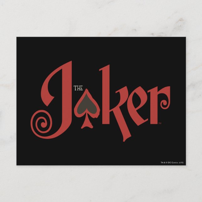 The Joker Playing Card Logo (Front)
