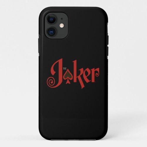 The Joker Playing Card Logo iPhone 11 Case