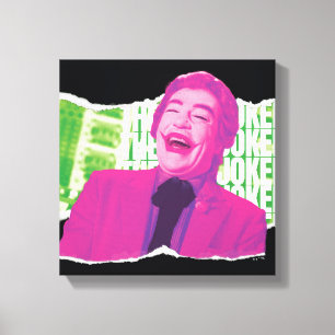 The Joker Scrapbook Laugh Canvas Print