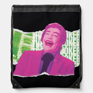 The Joker Scrapbook Laugh Drawstring Bag