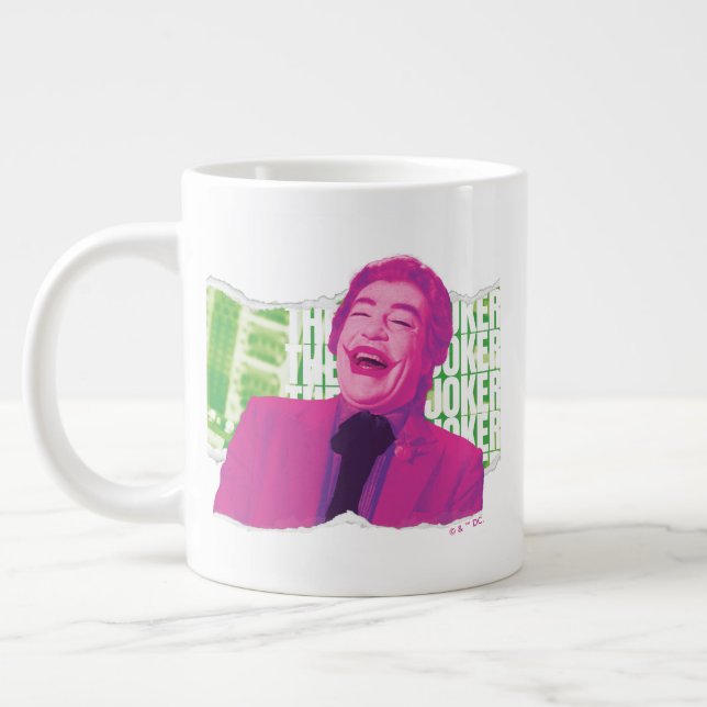 The Joker Scrapbook Laugh Giant Coffee Mug (Left)