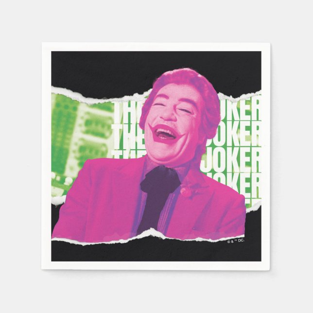 The Joker Scrapbook Laugh Napkins (Front)