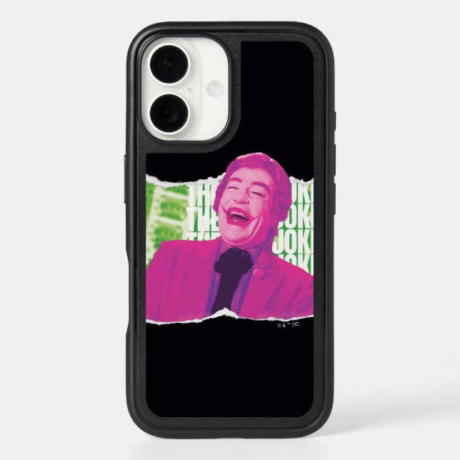 The Joker Scrapbook Laugh Otterbox iPhone Case (Back)