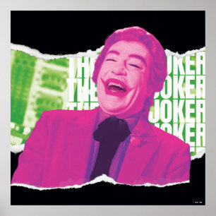 The Joker Scrapbook Laugh Poster