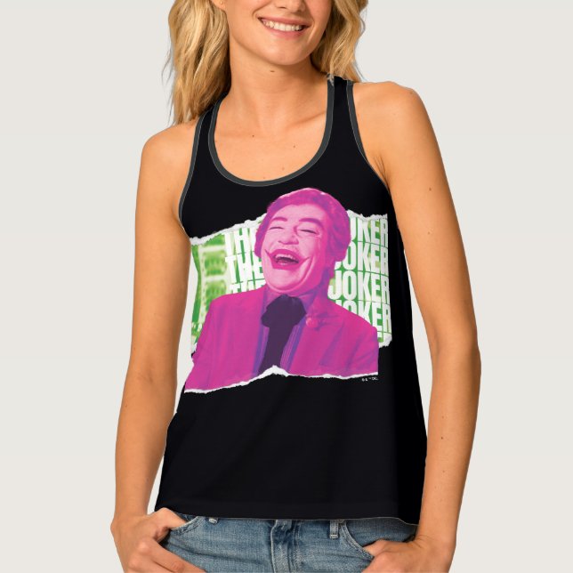 The Joker Scrapbook Laugh Tank Top (Front)