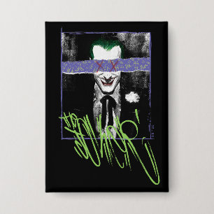 The Joker Scrapbook Photograph Button