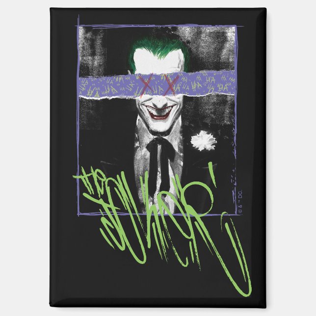 The Joker Scrapbook Photograph Magnet (Front)