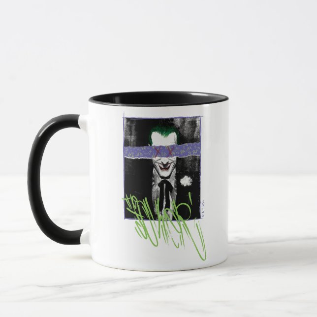 The Joker Scrapbook Photograph Mug (Left)