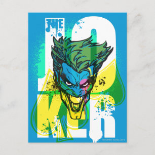 The Joker Spades Postcard