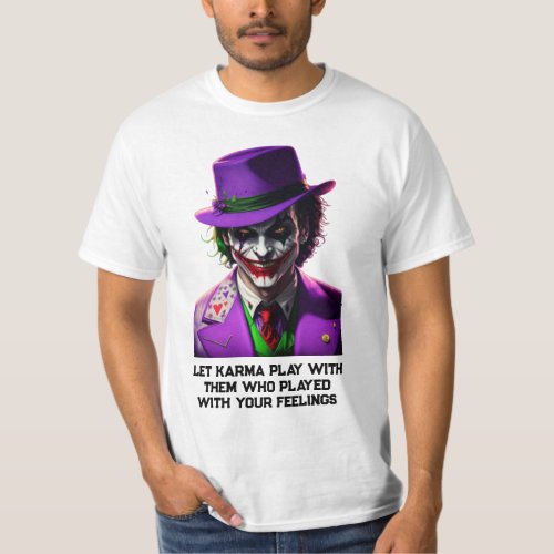    THE JOKER  T_SHIRT  DESIGN WITH ALL SIZE