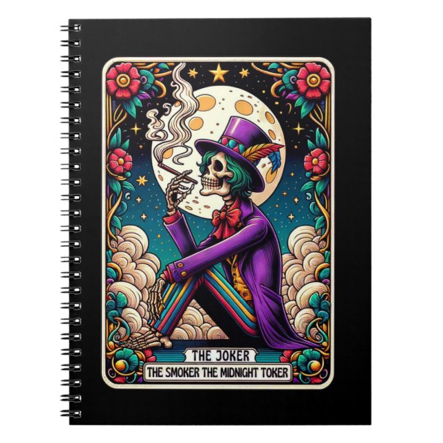 The Joker Tarot Card Notebook Collection (Front)