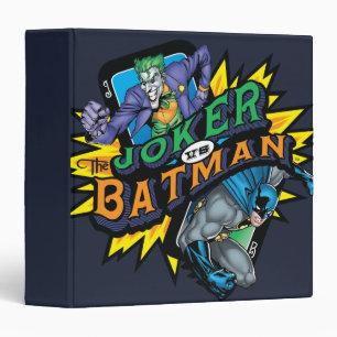 The Joker Vs Batman 3 Ring Binder