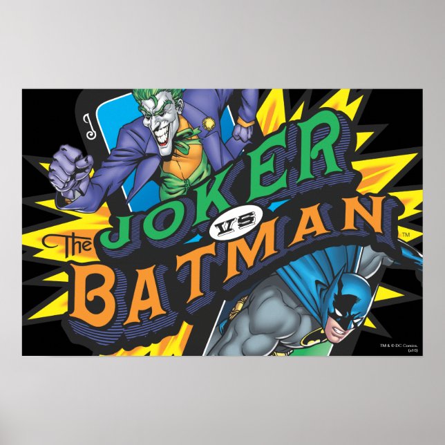 The Joker Vs Batman Poster (Front)
