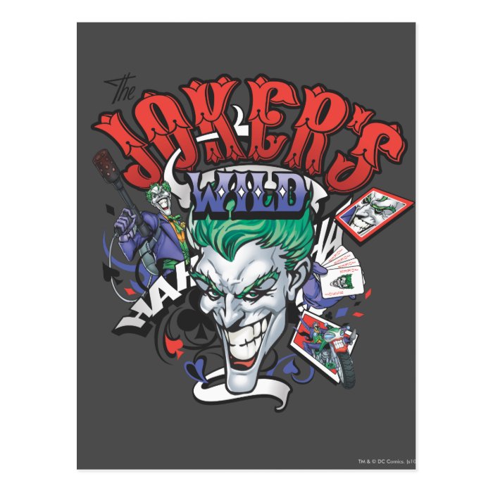 The Joker's Wild Postcard