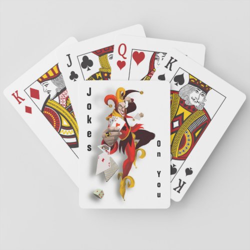 The Jokes On You Vintage Joker Poker Cards