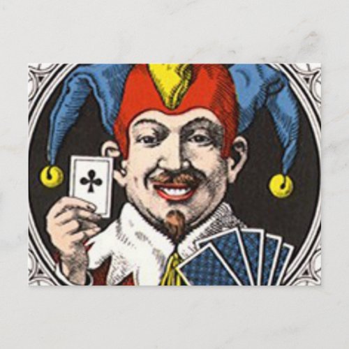 The jolly joker playing card graphic