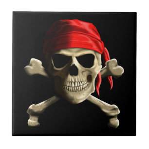 The Jolly Roger Ceramic Tile