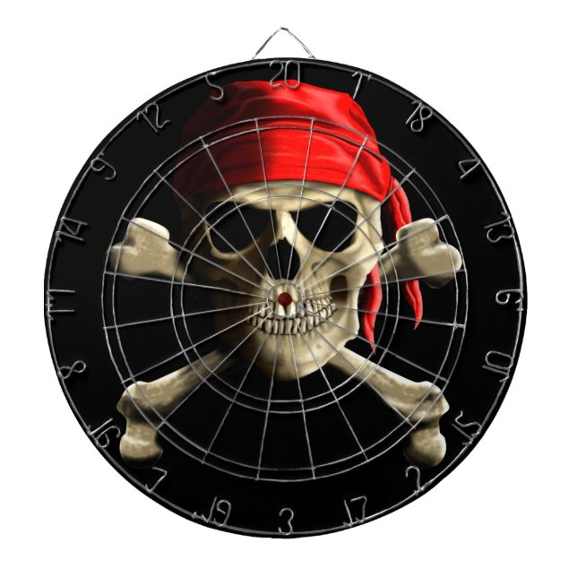 The Jolly Roger Dart Board (Front)
