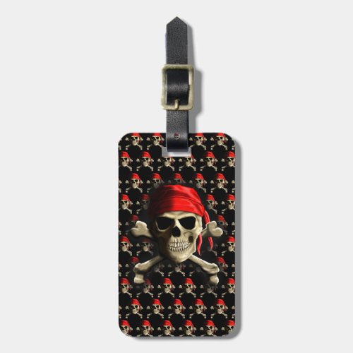 The Jolly Roger Luggage Tag