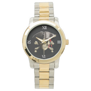 The Jolly Roger Pirate Skull Watch