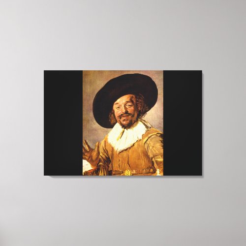 The Jolly Toper Franz Hals_Dutch Masters Canvas Print