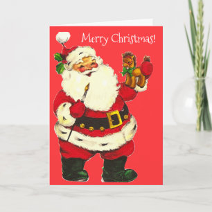 The Jolly Toy Maker Holiday Card