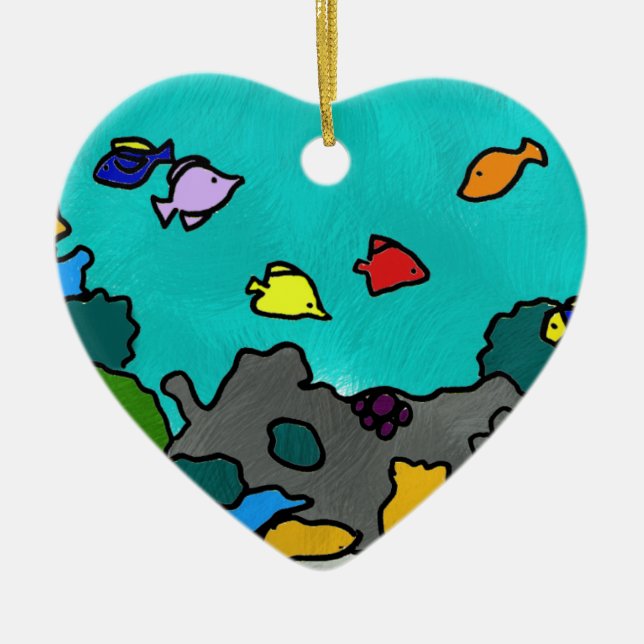 The Jones' Ceramic Ornament (Front)