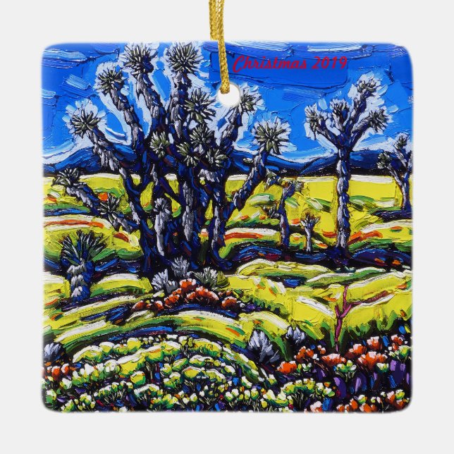 The Joshua Trees Christmas 2019 Ornament (Front)