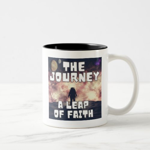 The Journey _ A Leap of Faith Two_Tone Coffee Mug