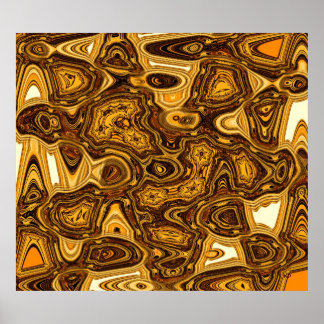 The Journey Abstract Poster