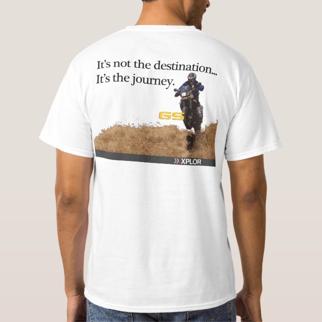 The Journey - Basic T-Shirt (Back)