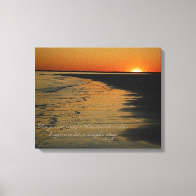 The Journey Canvas Print (Front)